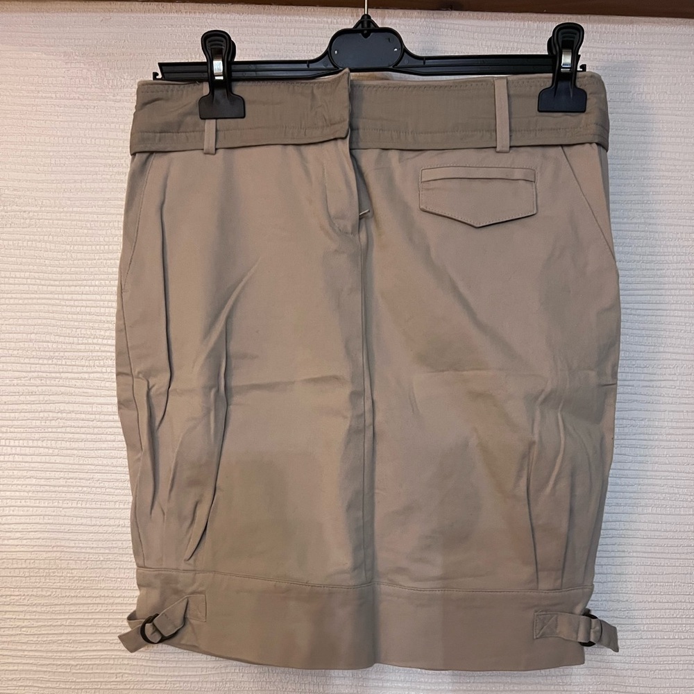 Mango Tan Women's Cargo Skirt